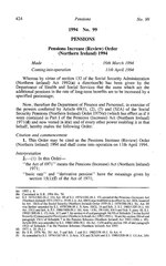 Миниатюра для Файл:The Pensions Increase (Review) Order (Northern Ireland) 1994 (NISR 1994-99).pdf