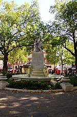 Thumbnail for File:The Shakespeare fountain and statue - geograph.org.uk - 2192738.jpg