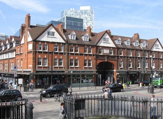 Image: The entrance to the old Spitalfields Fruit Market   geograph.org.uk   2403534