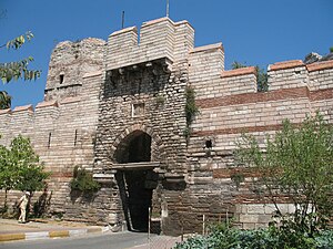 Константинополската порта през която Алексий Стратегопул влиза триумфално в града