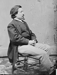 Photographie de Nast prise entre 1860 et 1875 par Mathew Brady ou Levin Handy.