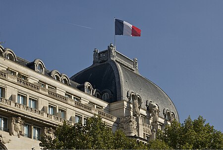 Toit cercle militaire Paris