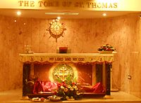 Tomb of St. Thomas in India.JPG