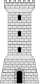 Torre finestrata di tre