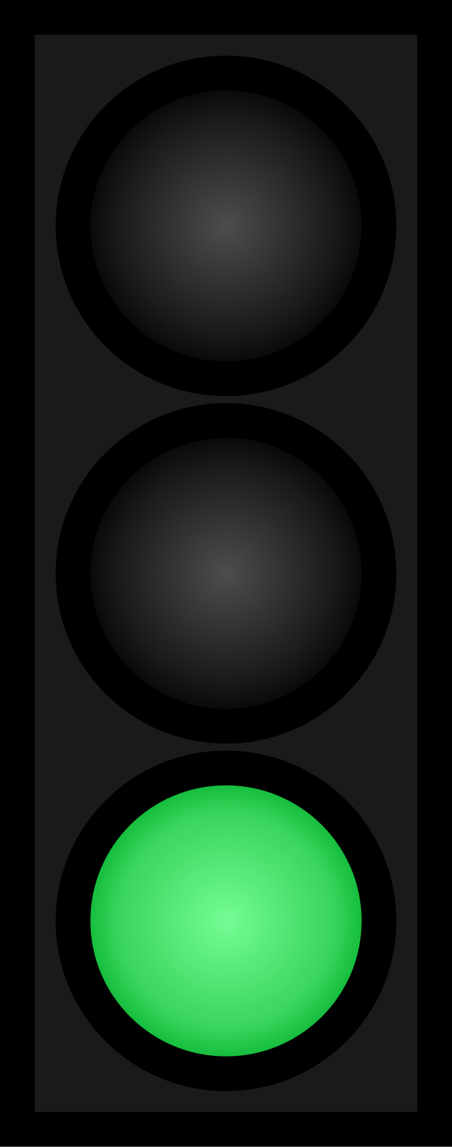 green traffic light png