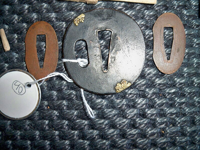 File:Tsuba and seppa 1.JPG