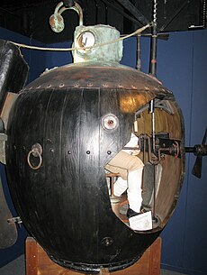 Turtle model at the Royal navy submarine museum.jpg