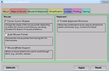 Tux Paint Config., a graphical configuration tool for Tux Paint Tuxpaint-config-sshot.png