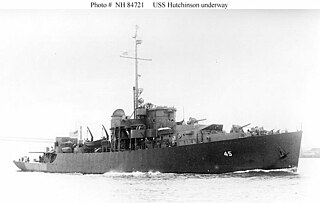 USS <i>Hutchinson</i> Tacoma-class patrol frigate