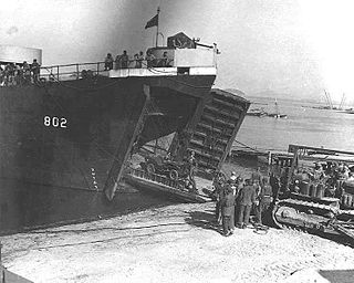 USS <i>Hamilton County</i> WWII US naval vessel
