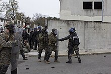US Marines and French Gendarmerie exercise on Dec 3, 2014 18.jpg
