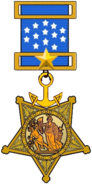 US Navy Medal of Honor (1913 to 1942)