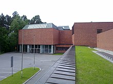 Main building of the University of Jyväskylä designed by Alvar Aalto