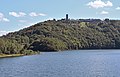 * Nomination Urft reservoir with the Ordensburg Vogelsang in Northrhine-Westphalia. --Cayambe 09:16, 3 August 2021 (UTC) * Promotion The highlights are a bit too harsh imo. Can you tone them down a bit or are the clouds raw overexposed? --Trougnouf 22:04, 9 August 2021 (UTC).  Done Reworked from the RAW file. Thanks for the review. --Cayambe 06:17, 11 August 2021 (UTC)  Support It's much better, thank you --Trougnouf 09:12, 11 August 2021 (UTC) There's quite a blue cast that should be removed. --Zinnmann 07:17, 12 August 2021 (UTC) Done Blue cast removed. Better now? --Cayambe 09:40, 12 August 2021 (UTC)  Support Thank you, yes it's better now. Pro. --~~~~ --Zinnmann 15:41, 12 August 2021 (UTC)