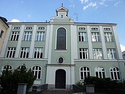 Ursulinenkloster mit Schule,Burggasse, Ecke Stadtgraben