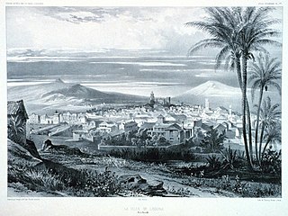 La Laguna (Tenerife) en 1837