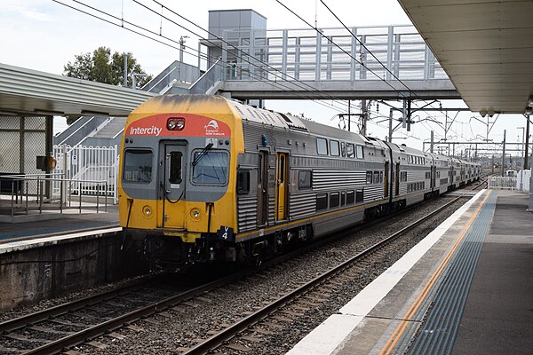An intercity service between Sydney and Newcastle