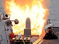 Пуск ракеты «Томагавк» из УВП MK41 на эсминце DDG-104 «Стеретт»
