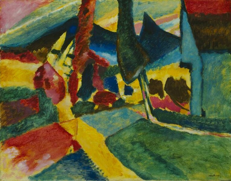 File:Vassilly Kandinsky, 1912 - Landscape With Two Poplars.jpg