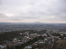 View of Pyatigorsk from Mt.Mashuk.JPG