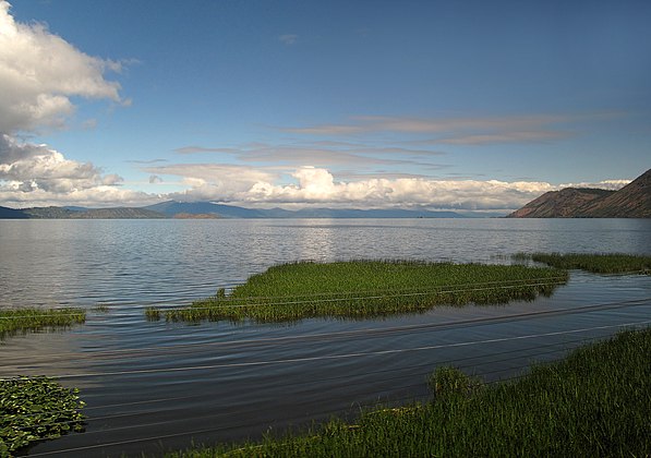 Upper Klamath Lake, Oregon's largest lake by surface area