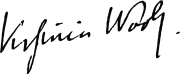 Virginia Woolf signature.svg