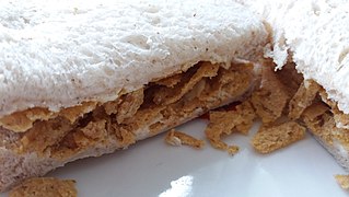 Crisp sandwich British sandwich