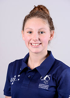Jenna Jones Australian Paralympic swimmer