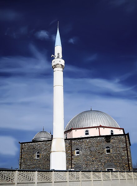 Mosque in the village of Dumnice in Podujeva