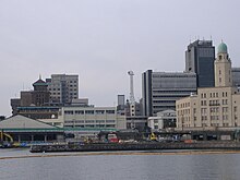 Yokohama3Towers From Akarenga.JPG