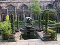 "The Water of Life" sculpture in Chester Cathedral cloister garth (9).JPG