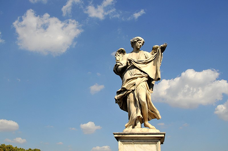 File:'Engel' Ponte Sant Angelo Rome (6353749901).jpg