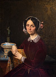 Portrait de Madame Blondel, 1849 - Merry-Joseph Blondel