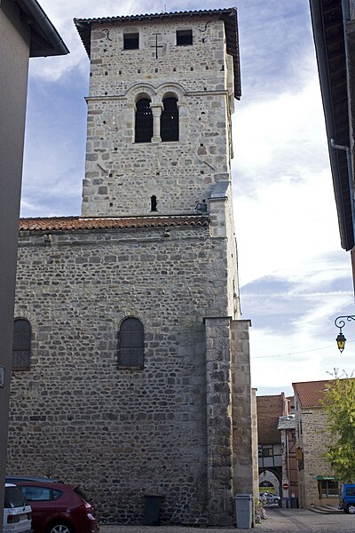 File:Église Saint André (Saint Rambert)-Clocher.jpg