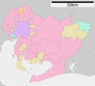 大口町位置図