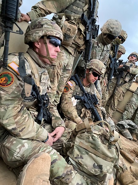 Members of the 1138th Engineer Company participate in Exercise African Lion in Morocco, June of 2022