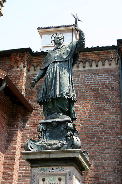 File:1689 - Milano - Dionigi Bussola, Statua di S. Carlo Borromeo - Foto Giovanni Dall'Orto - 18-May-2007.jpg