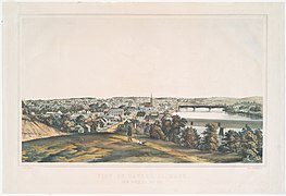 View of Haverhill, 1850