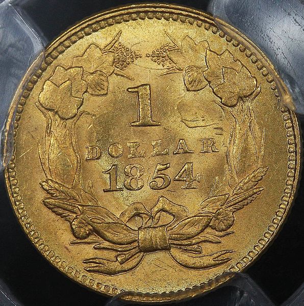 File:1854 gold dollar type 2 reverse.jpg