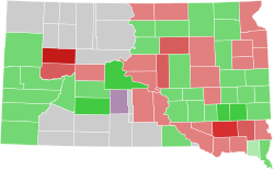 1896 South Dakota gubernatorial election results map by county.svg