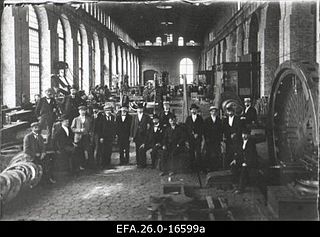  Vaade montaažitsehhi tehase Volta peakorpuses, 1903.a