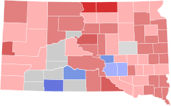 1914 South Dakota gubernatorial election results map by county.svg