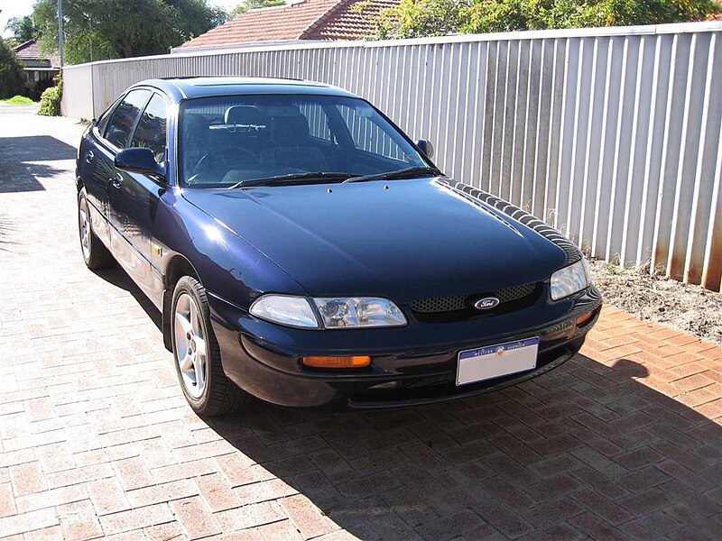 File:1995 Ford Telstar TX5 (AY) Ghia hatchback (2007-06-03).jpg