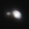 Photo de l'astéroïde (66391) Moshup et sa lune Squannit prise par l'instrument SPHERE du Très Grand Télescope de l'ESO.