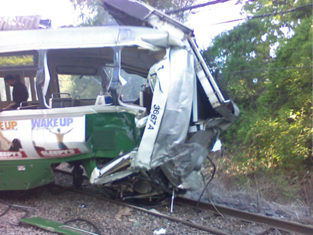 2008 Green Line wreck