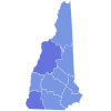 2012 New Hampshire gubernatorial election results map by county.svg