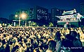 2013-8-3 臺灣總統府前白衫軍「八月雪」25萬公民抗議 250 thousand Citizens Protest against abuse of power in front of TAIWAN's Presidential Office Building.jpg