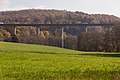 Talbrücke Unterrieden bei Altdorf. Hier erreicht die Autobahn die Fränkische Alb