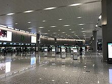 Domestic passenger flights gate of the Terminal 1