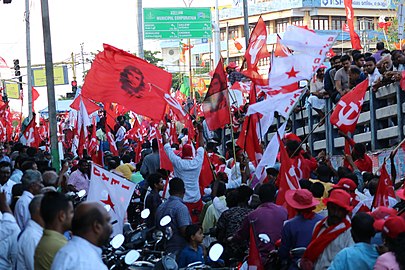 One of the election campaigns in India (photo, 21 April)